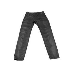 Bevy Flog Pants Womens Jogger Gorpcore Pull On Pockets Texture Black Pants 27